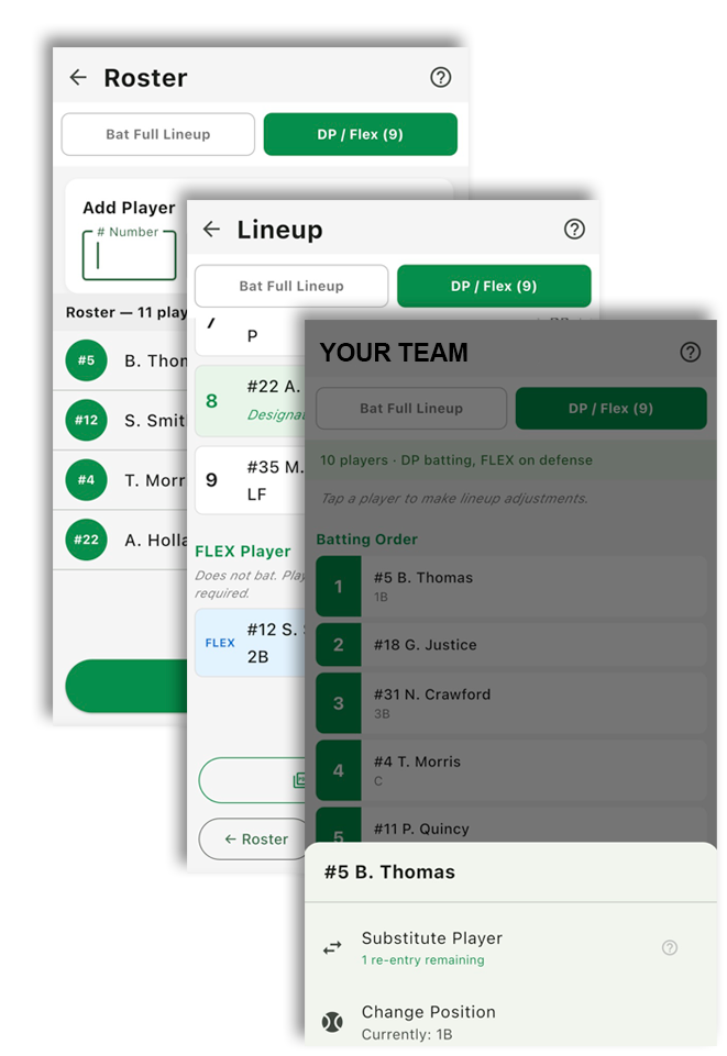 DP/Flex lineup generator sample