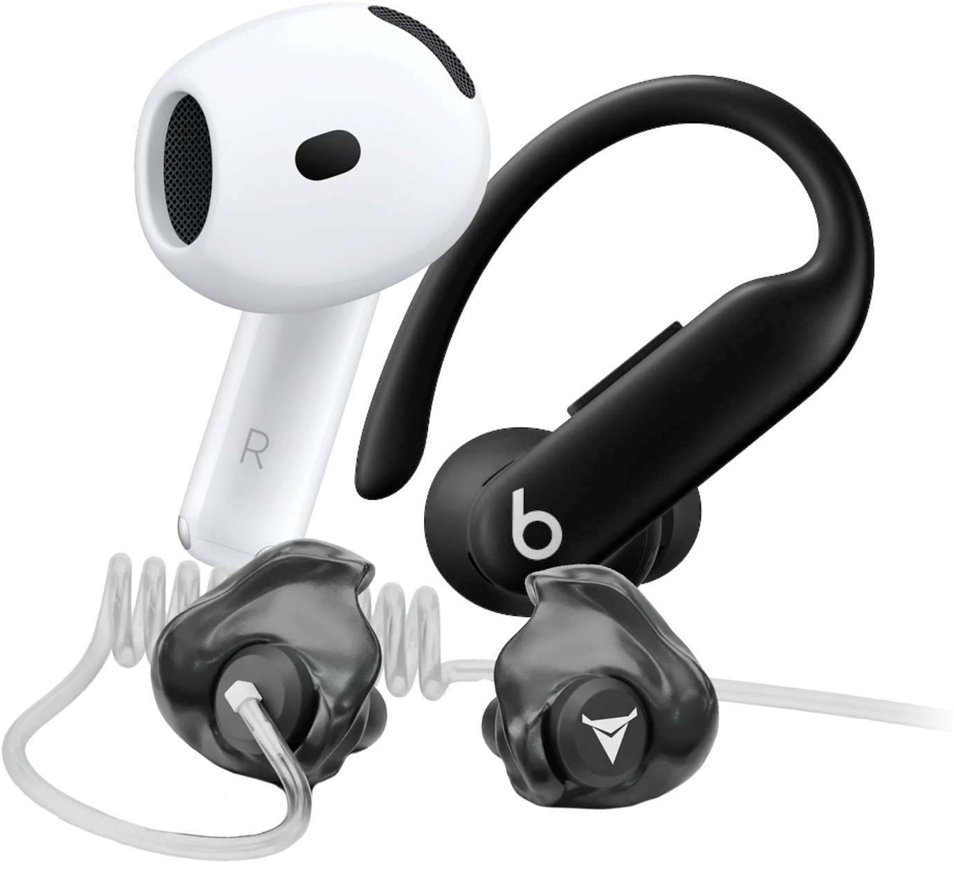 Bluetooth headset for audible pitch calls